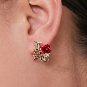 Love Stud Earrings